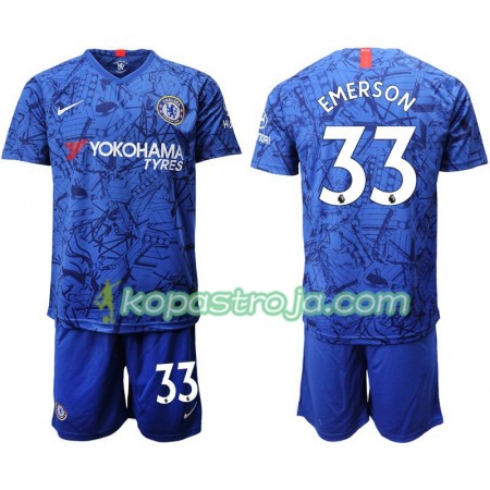 Billiga Fotbollströjor Chelsea Emerson 33 Barn Hemma tröja 2019/20 Kortärmad